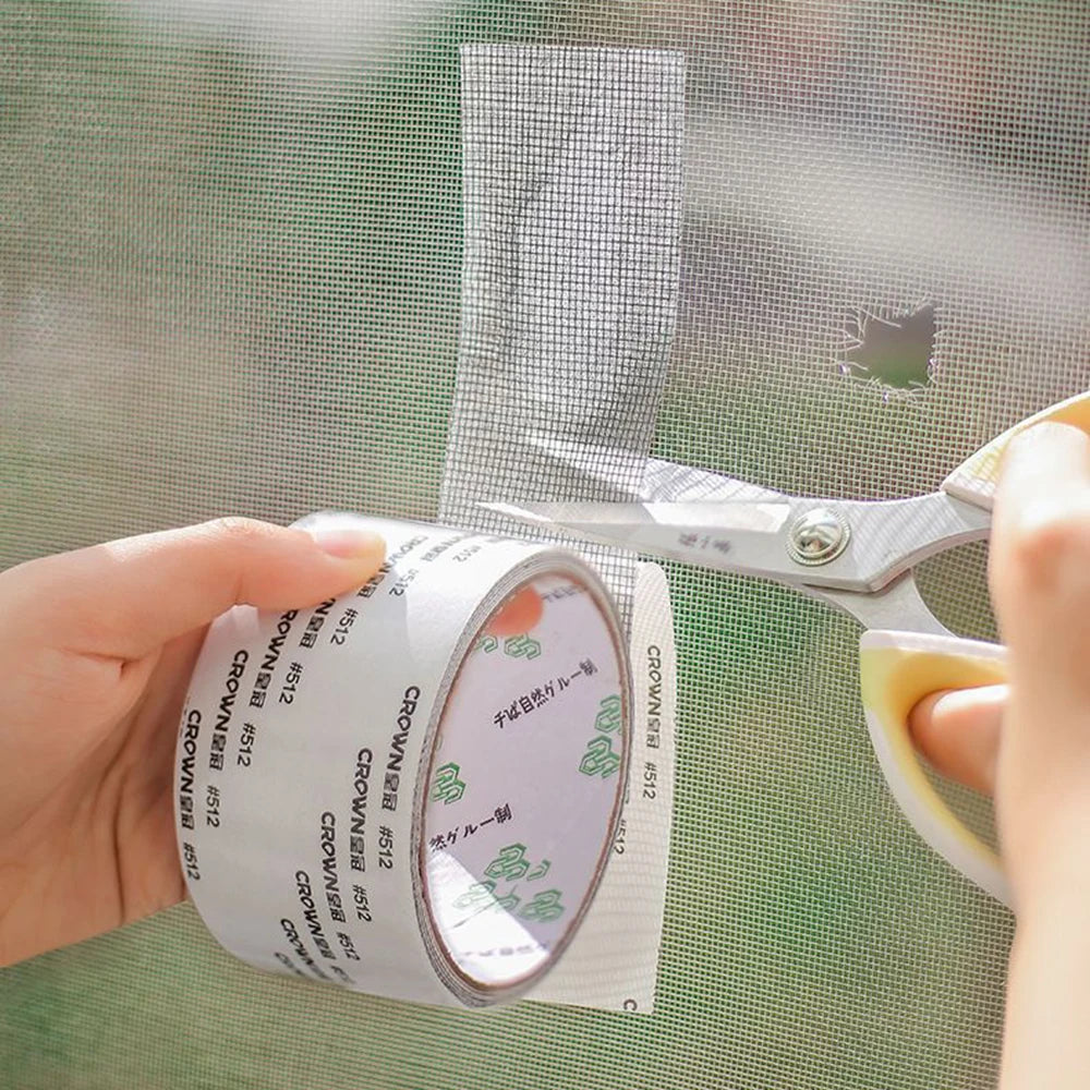Easy-to-Apply Waterproof Window Screen Repair Tape