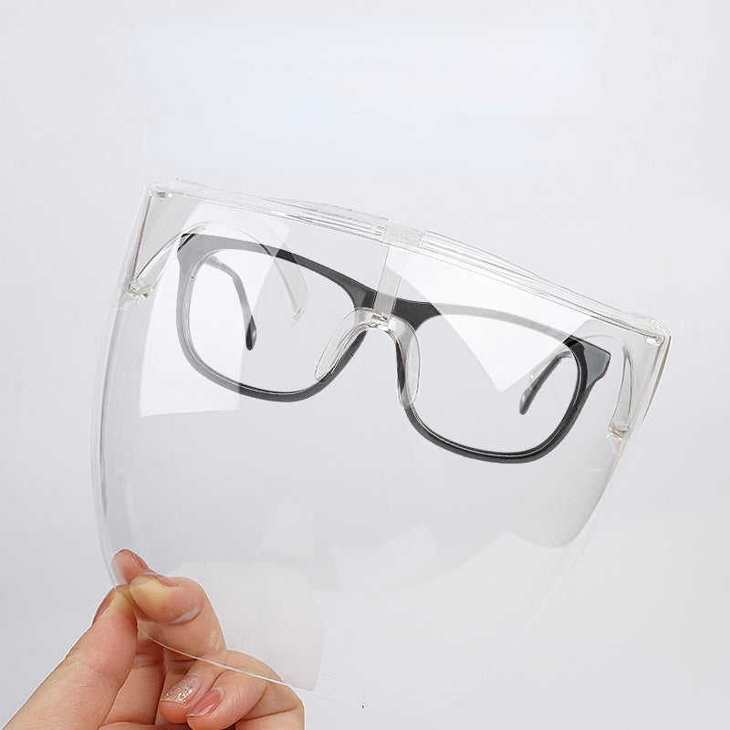 1 Pcs Full Face High-definition Transparent Anti Fog Anti Splash Protective Mask