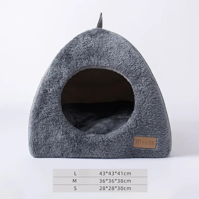 New Triangle Cat Nest Closed Cat House Pet