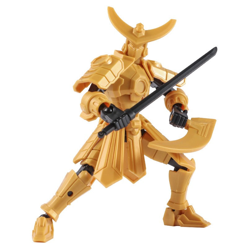 Mozi mecha lucky doll, robot deformation, 3D printed mannequin