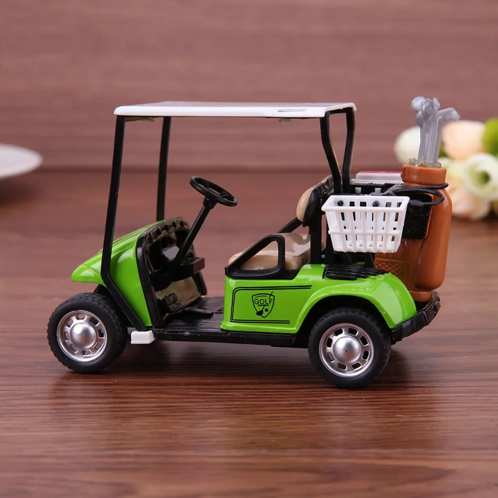 Car Mini Pullback Action Golf Cart Model Kids Toy