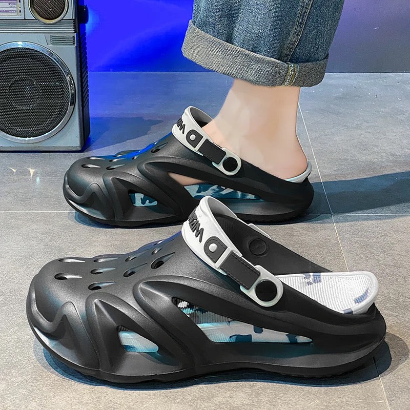 Men's Sandals Summer Slippers for Men Personality Outdoor Masn Slipper