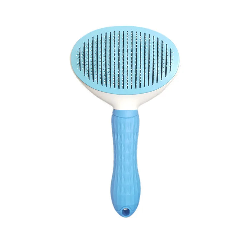 Self-cleaning Pet Hair Remove Comb Cat Slicker Brush Pet Hair Removal Comb