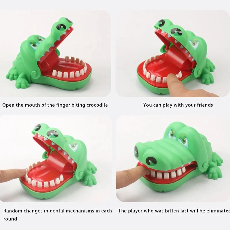 Crocodile Teeth Bite Finger Toy