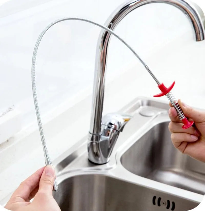 Hand Pinch Cleaning Sewer Pipe Plunger Hand Pinches Four Claws Pipe Opener