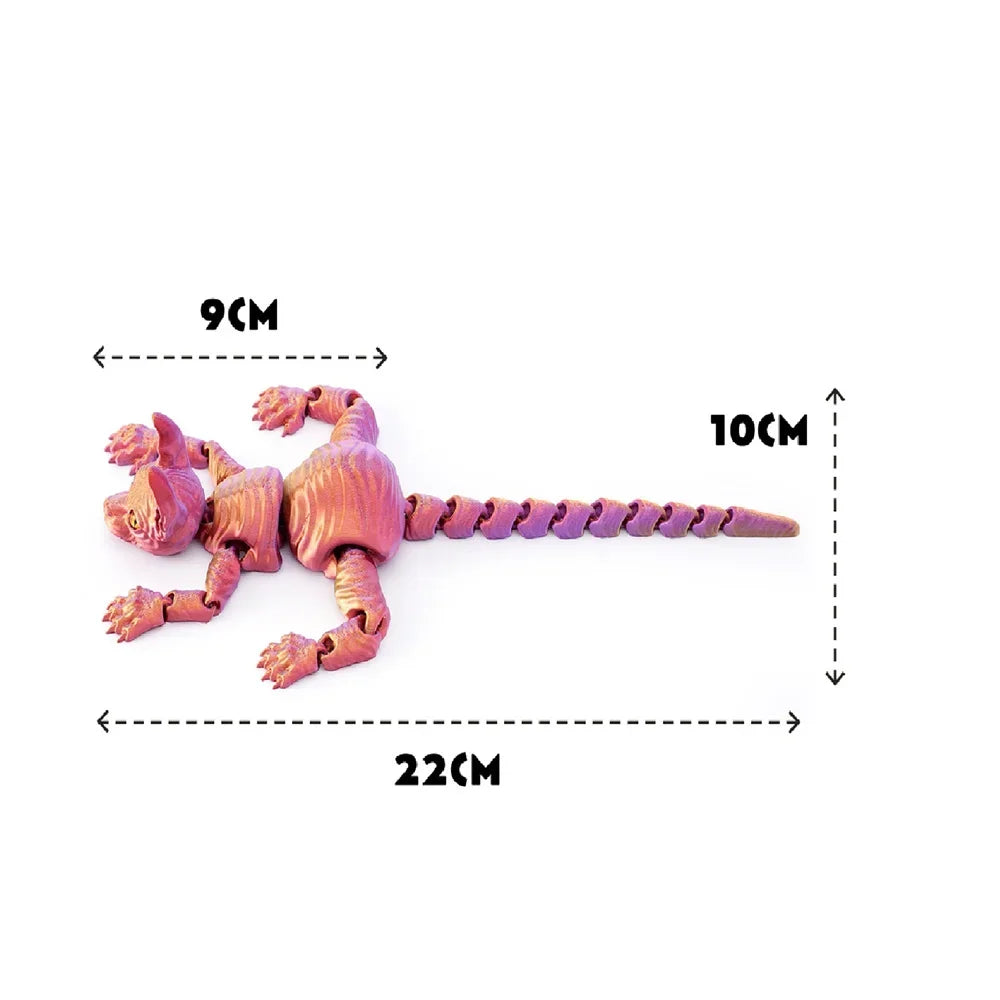 3D Printed Sphynx Cat Animals Decor