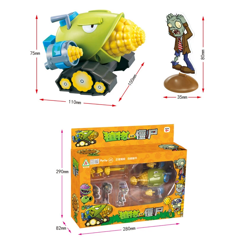 New Plants vs Zombies 2 Cob Cannon zombie target