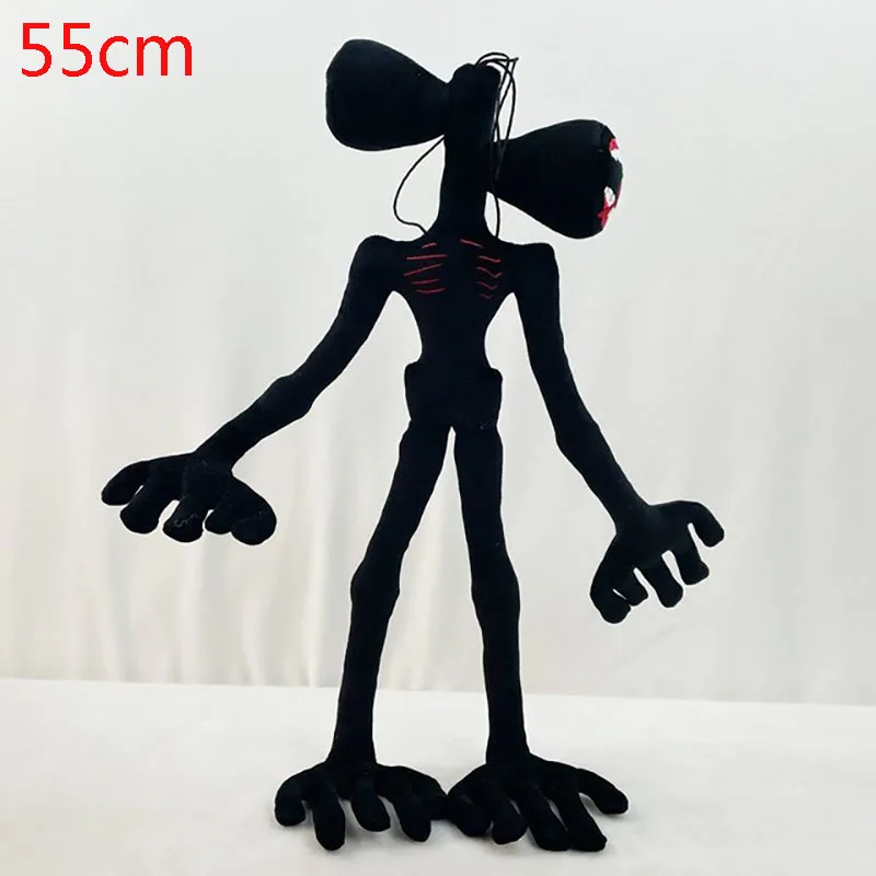 55CM Bendable Siren Head Plush Toys Office Decoration