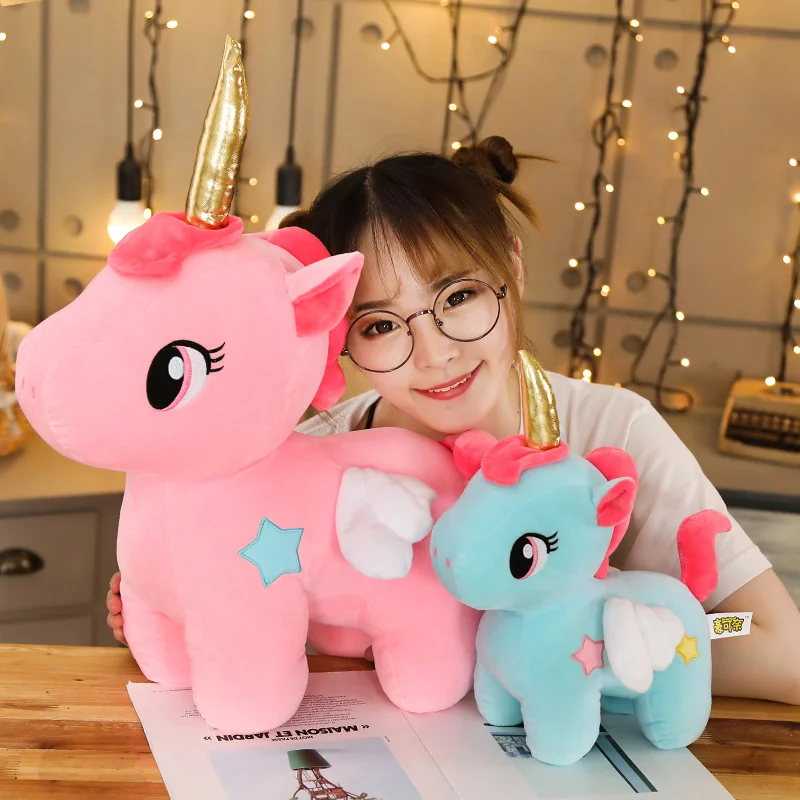 25CM Kawaii Standing Unicorn Plush Toys
