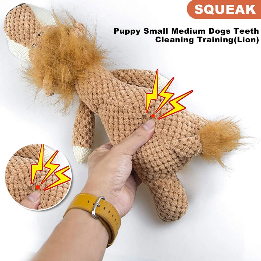 Large Dog Toy Bite-Resistant Sound Plush Toy