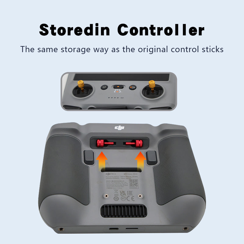 Remote Control Joysticks for DJI Air 3 RC 2/RC Aluminium Alloy