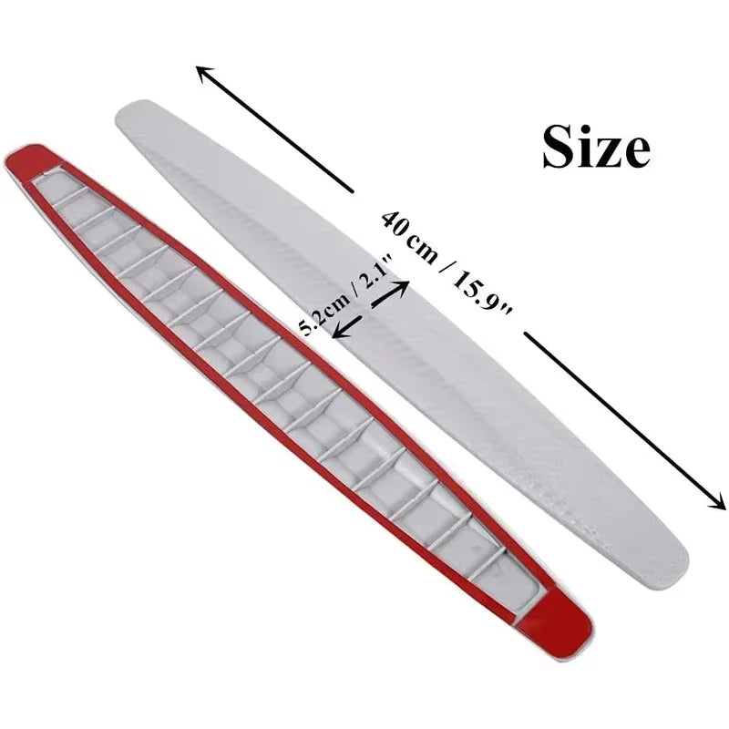 2pcs Car Bumper Protector Strip Guard Corner