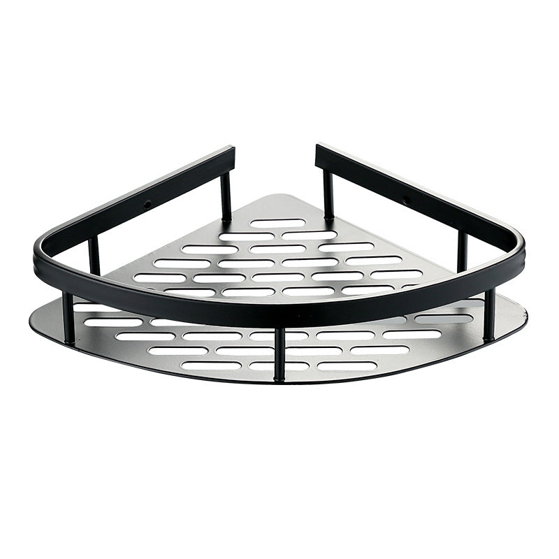 Bathroom Shelf Aluminum Alloy Shampoo Rack Makeup Storage Organizer