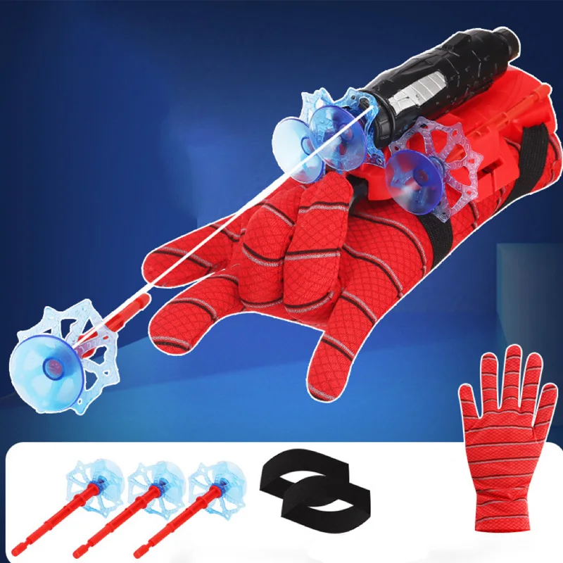 Superhero Launcher with Silk Glove Spiders Web