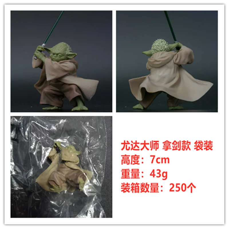 Disney Anime Star Wars Mandalorian Master Yoda with Sword