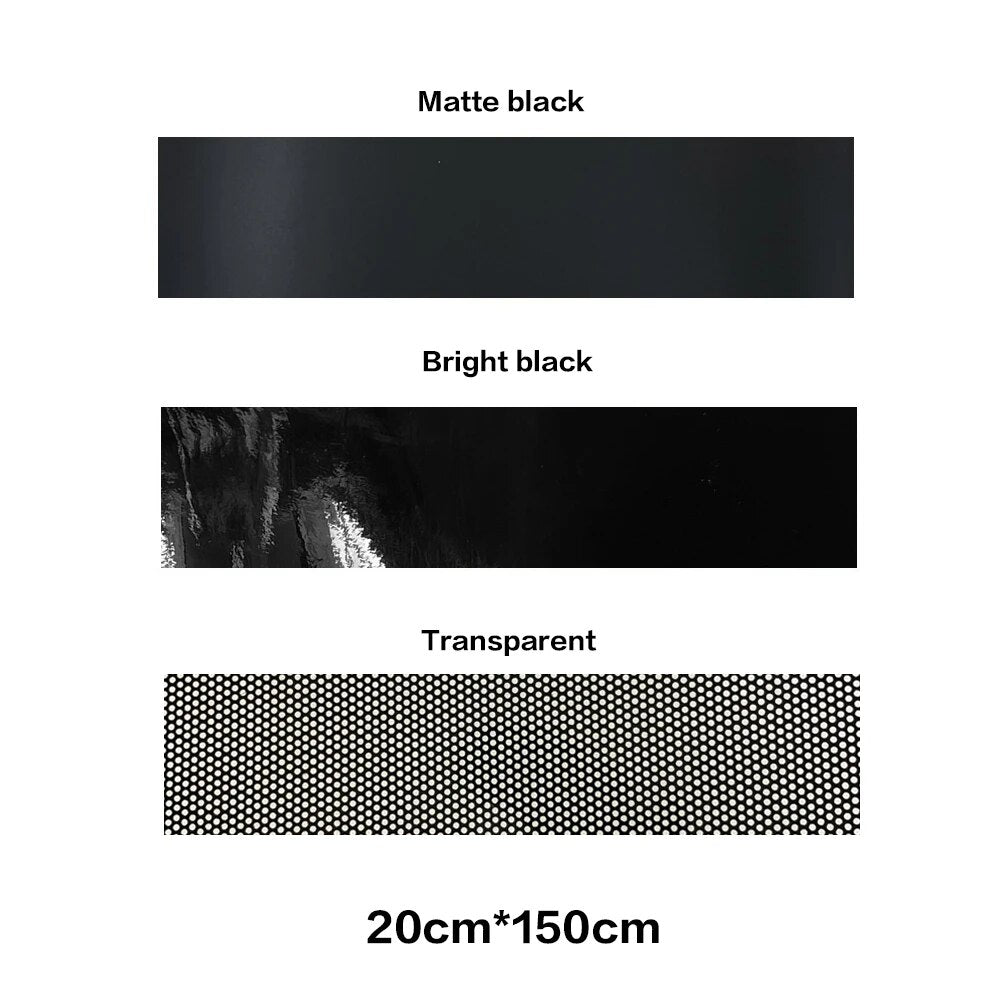 Car Sunshade Stickers Auto Front Windshield 3D