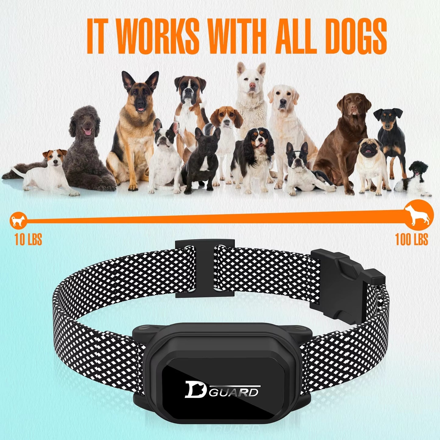 800m Digital Dog Training Collar Waterproof Rechargeable Remote Control Pet