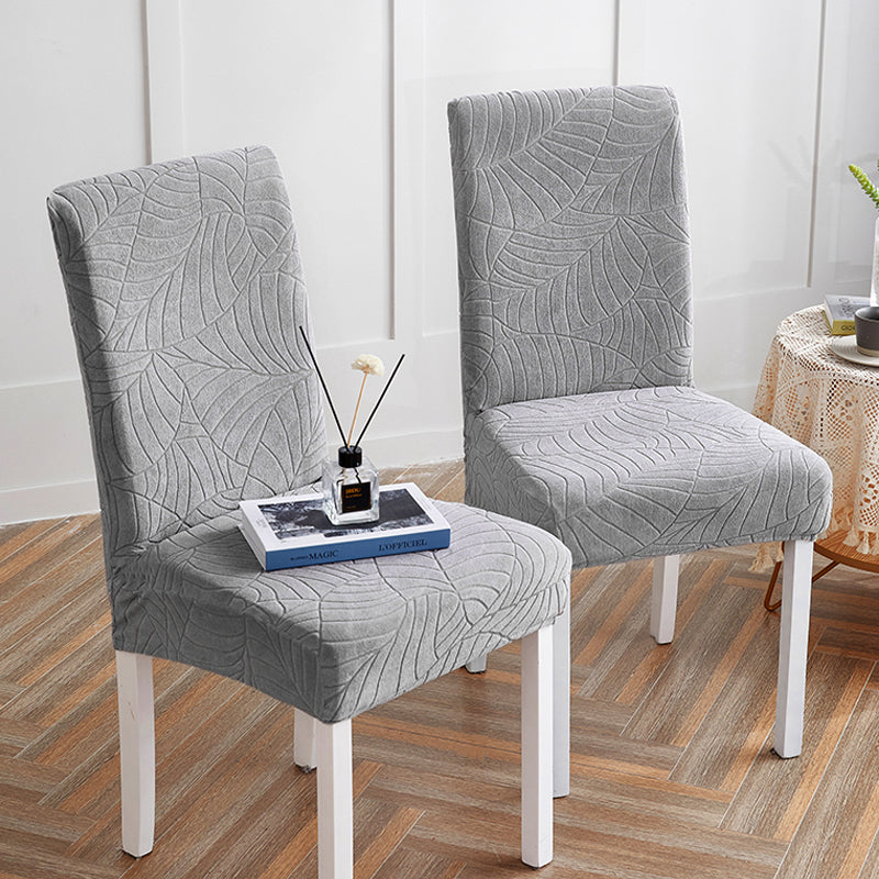 Chair Cover for Dining Room Stretch Jacquard Dining Chair Cover