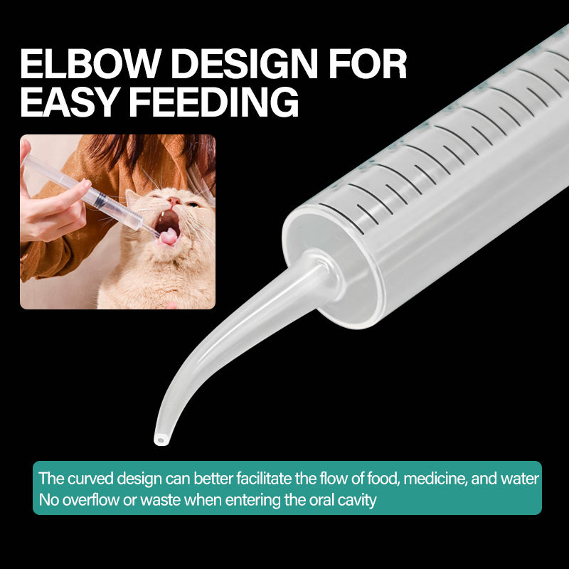 1Pc Elbow Syringe Bird Feeding