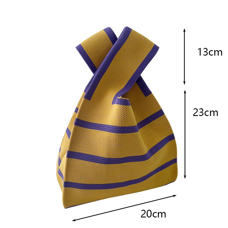 Women Handmade Knitted Small Handbag