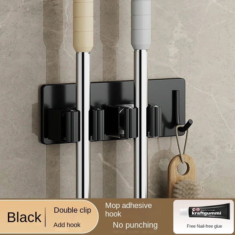 Non Perforated Stainless Steel Mop Holder