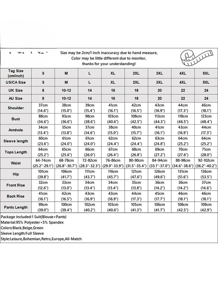 Fashion OL Tracksuits 2PCS Long Sleeve Lapel Neck Blazer