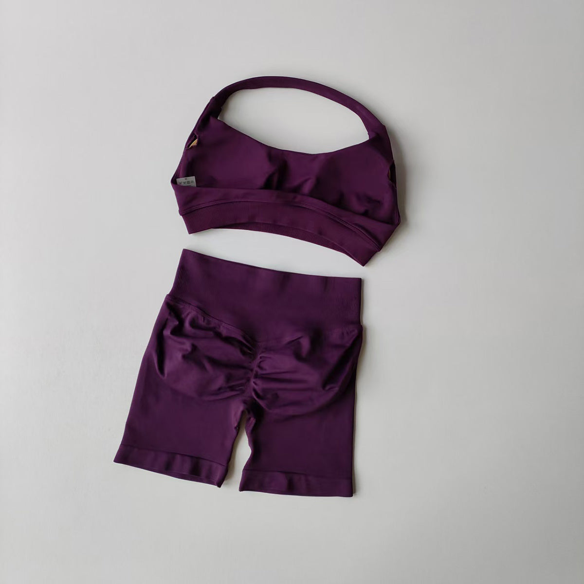 2 Pieces Yoga Suit for Women Seamless Fitness Gym Clothes