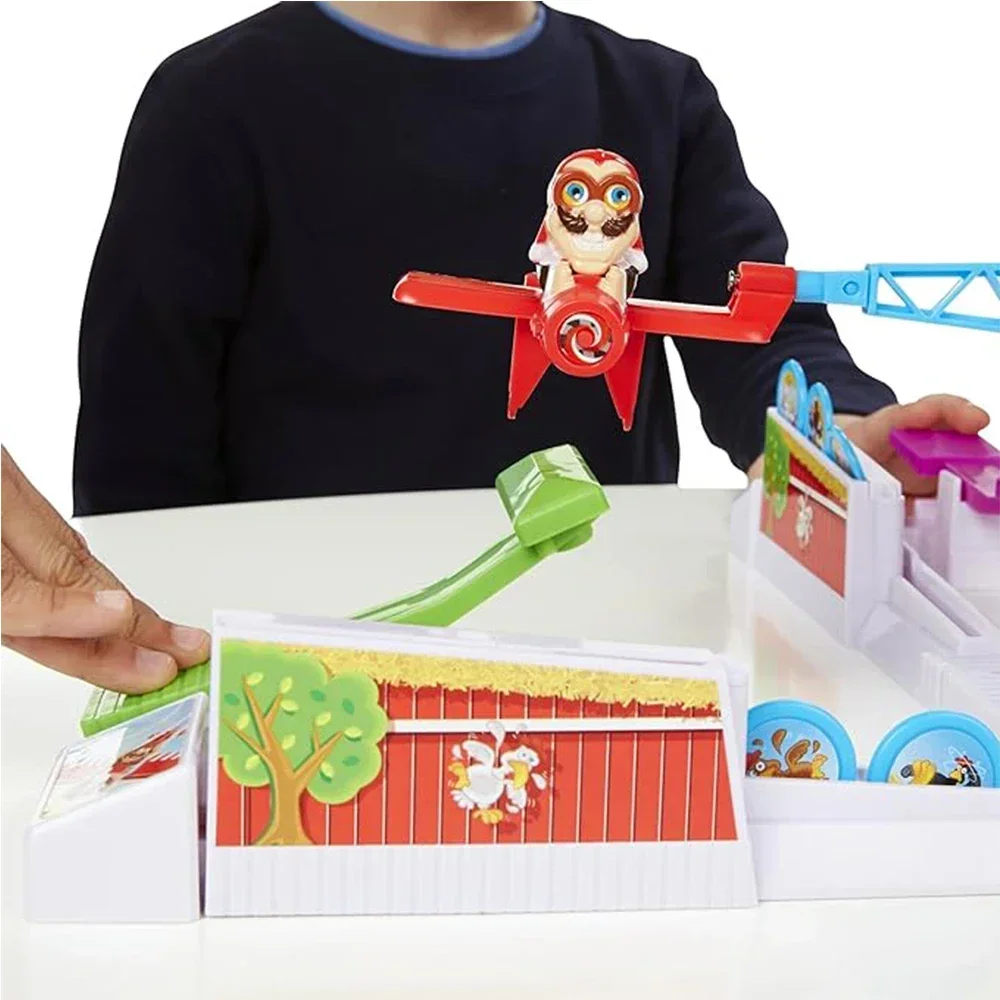 Looping Louie Spinning Plane Chicken Stealing Game Parent Child Interaction