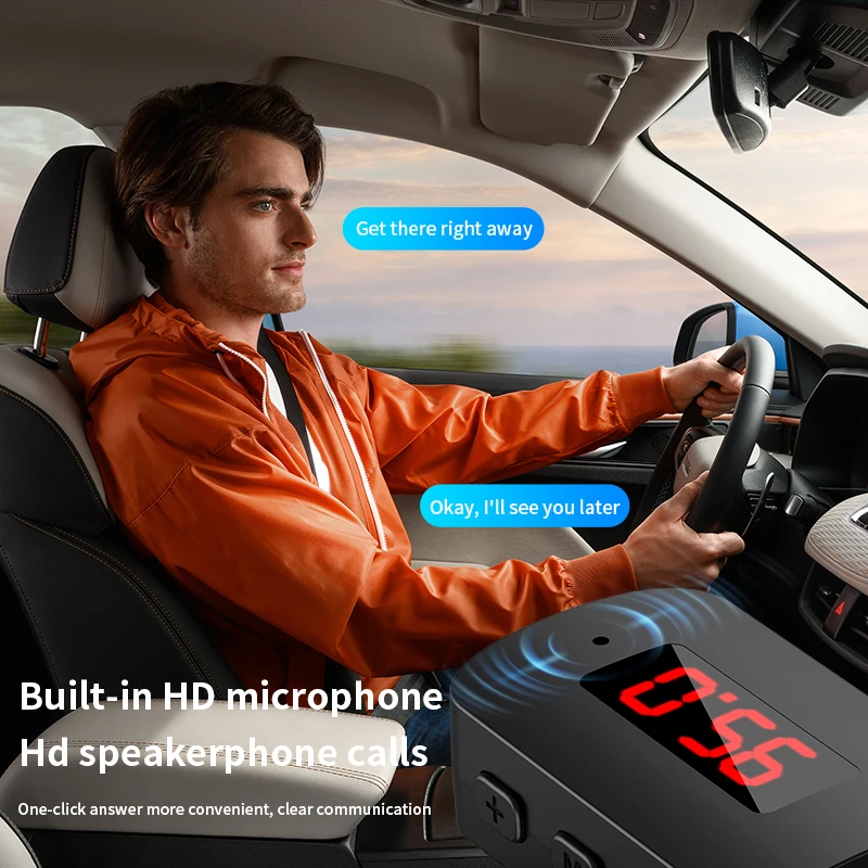 Bluetooth 5.4 Car Transmitter Receiver