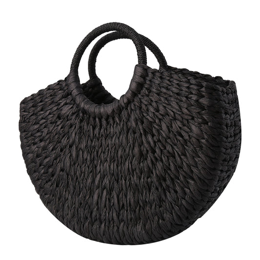 Women New Imitation Straw Handbags