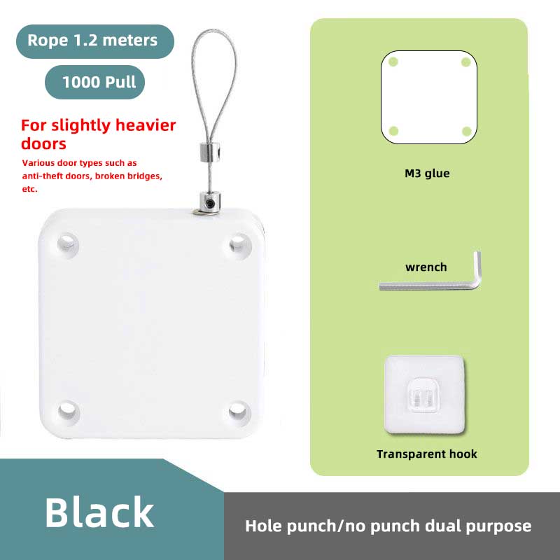 Automatic Sensor Door Closer Punch-Free Adjustable