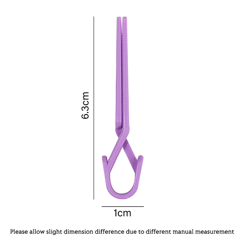 10Pcs Nail Clip Set Oil Polish Spill Proof Mixed Color