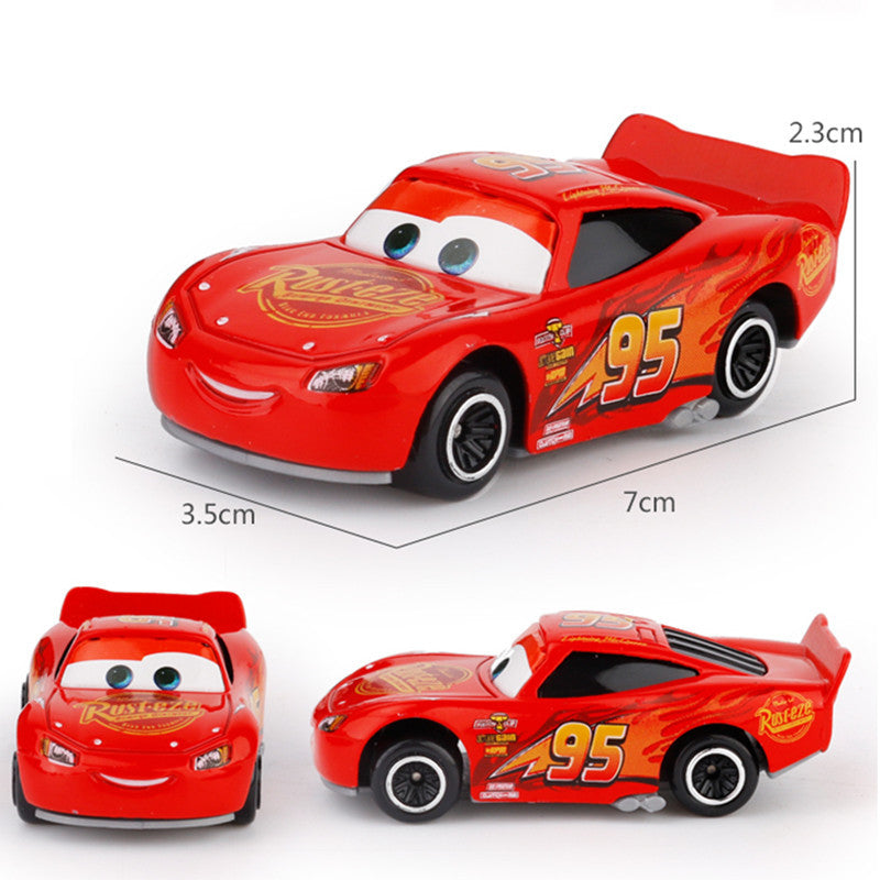 7pcs Set Pixar Cars Lightning Mcqueen Jackson Storm