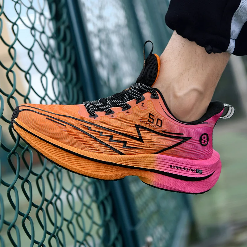 New Men's Carbon Plate Running Shoes