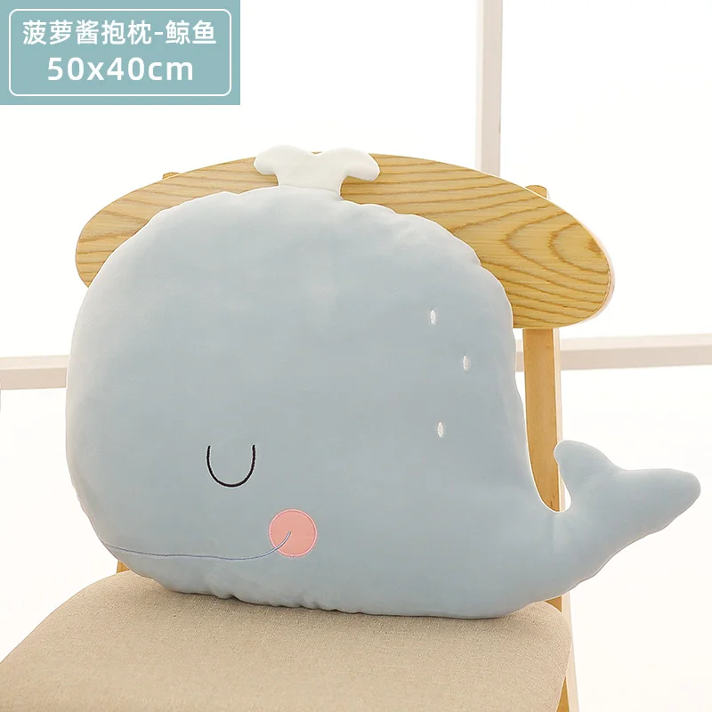 Kawaii Whale Goose Crab Lion Plush Toys Stuffed Animals Doll