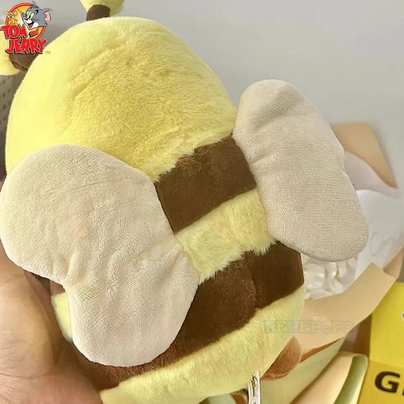 Whimsical Tom and Jerry Plush Dolls in Bee Design