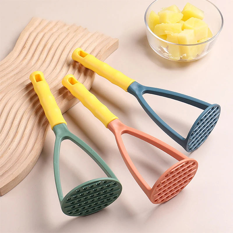 1pc Kitchen PP Pressed Potato Masher Ricer