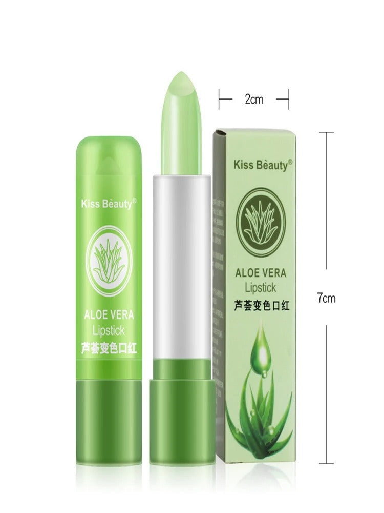 1PC Moisturizing Aloe Color Changing Lipstick