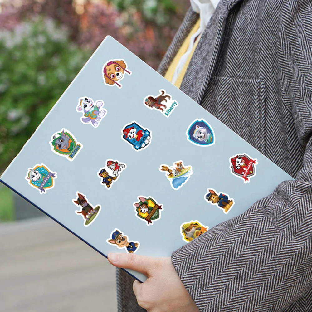 50PCS Cute Cute PAW Patrol Anime Stickers
