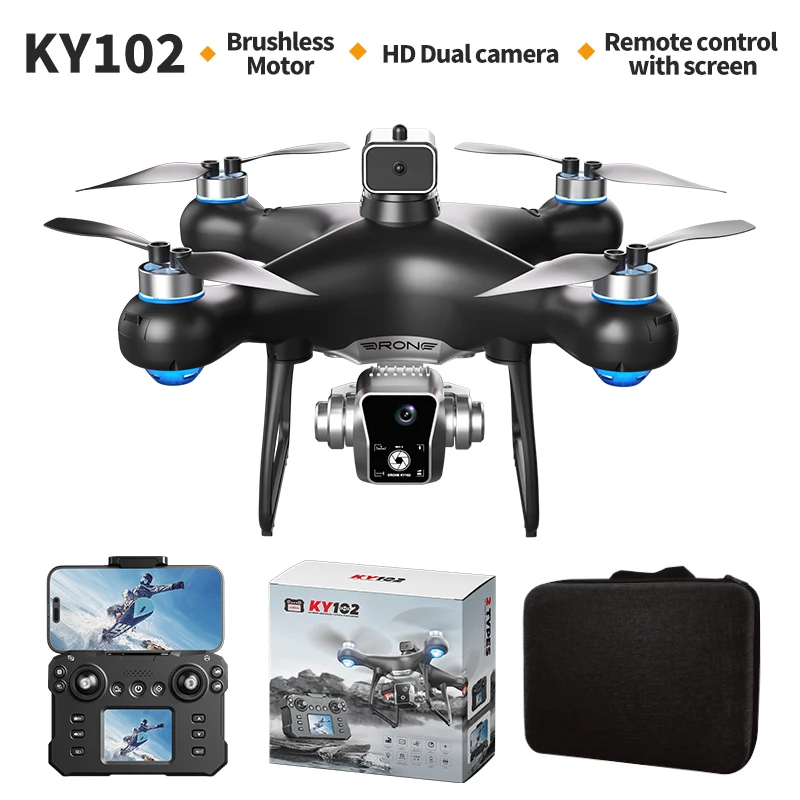 KBDFA KY102 MAX Drone Professional HD Dual Camera Screen