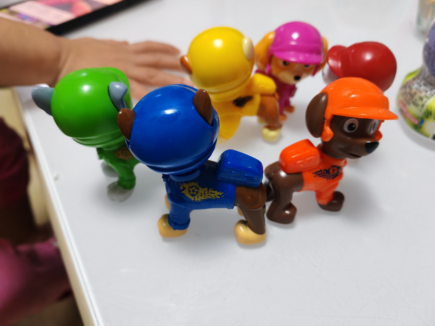 7pcs Paw Patrol Patrulla Canina Anime Action Figures