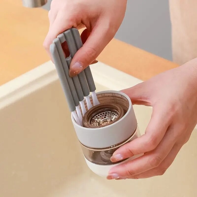 Multifunctional Flexible Gap Brush Cup Cover