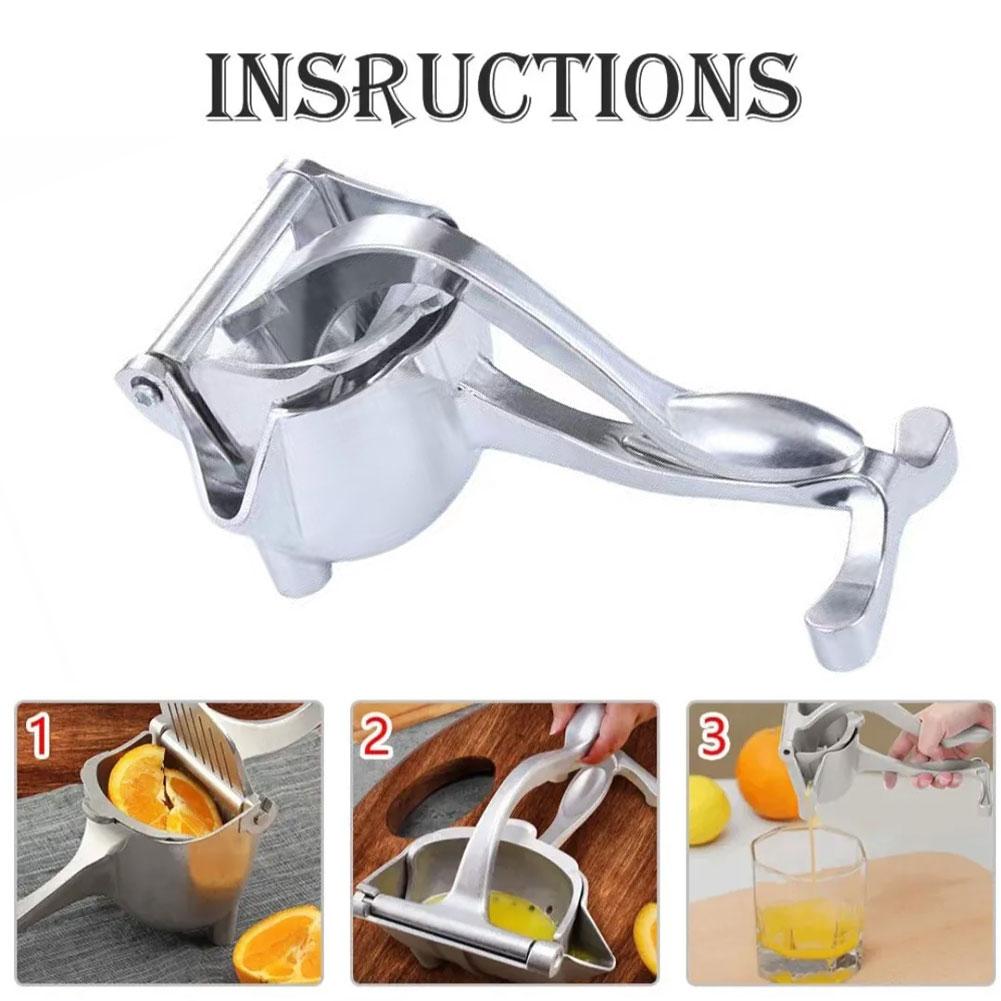 Steel Lemon Juicer Squeezer Manual Household Clip