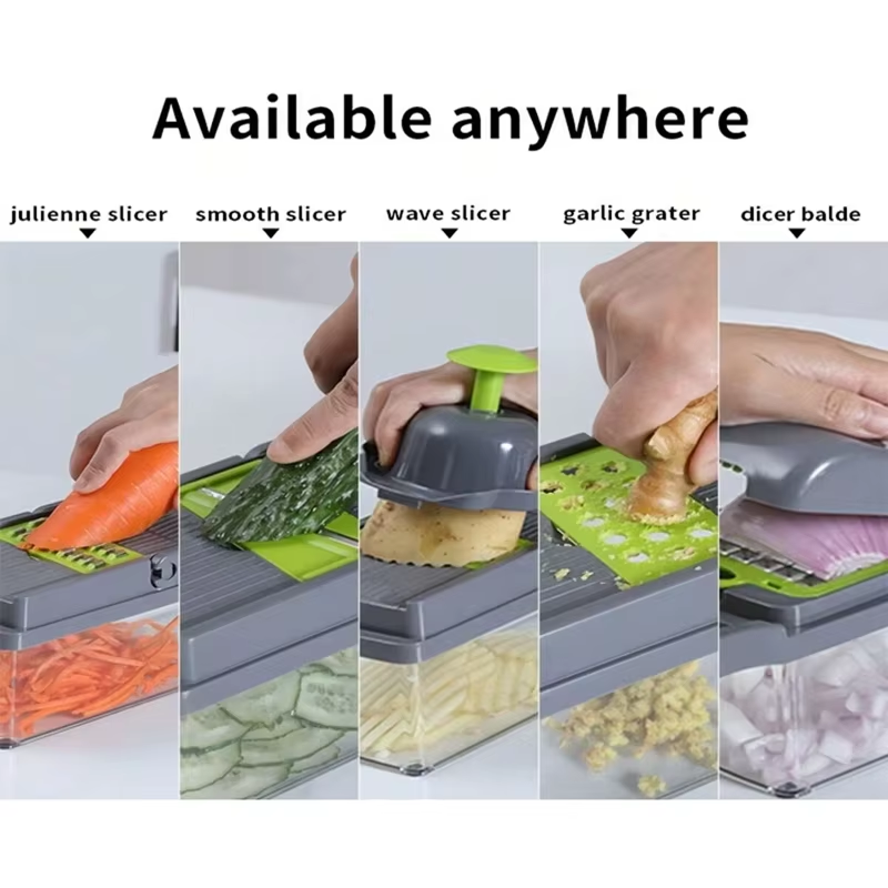 Portable Vegetable Cutter Shredder Multifunctional Slicer