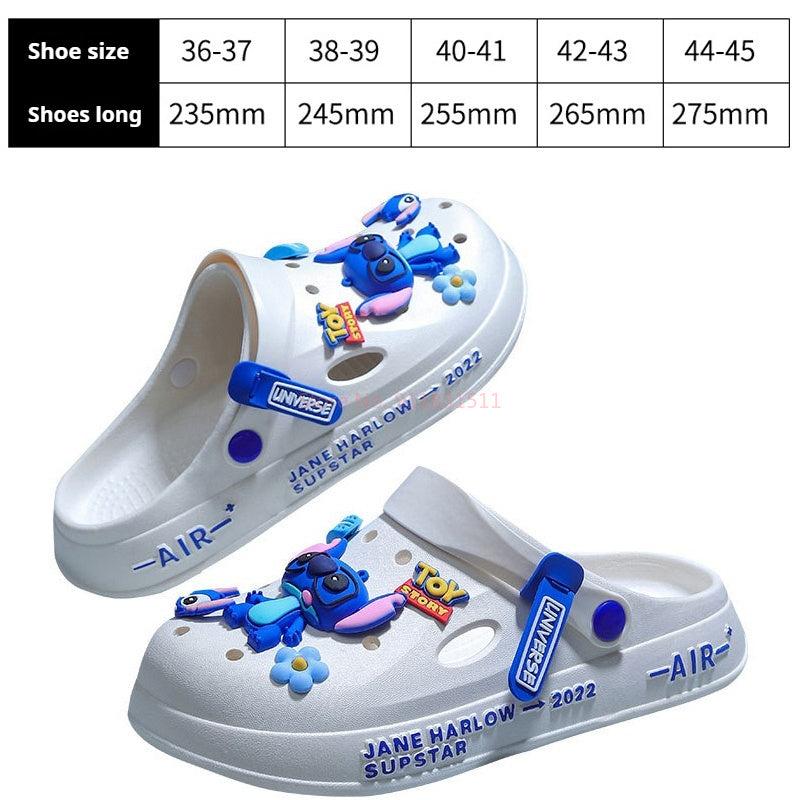 Stitch Cave Shoes 2024 Summer New Ins Trendy Outerwear