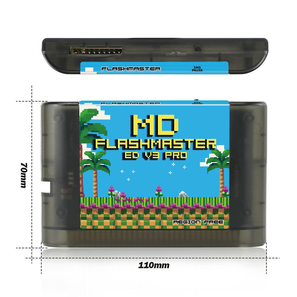 Mega Drive V3.0 Pro Card 4000 in 1 With 8GB TF Card MD Game Card