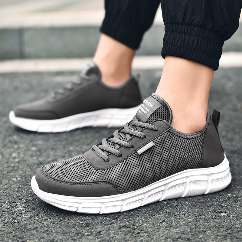 New Sneakers Men's Breathable Mesh Lightweight Casual Walking Man Shoes