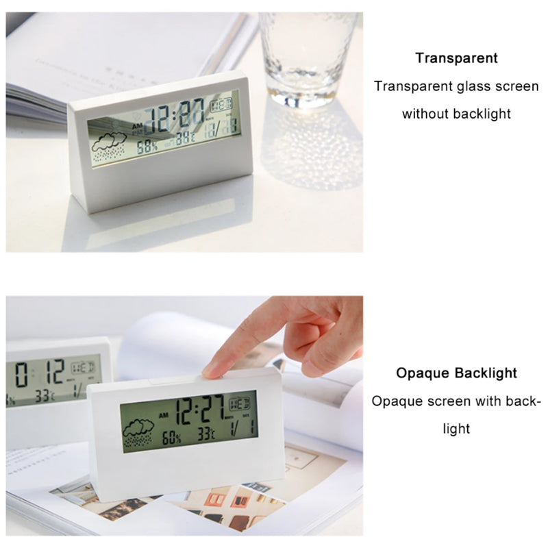 LED Thermometer Thermo-Hygrometer Multifunction