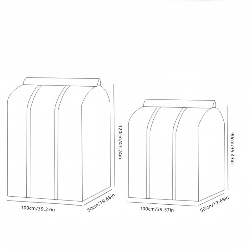 Hanging Clothes Dust Cover Home Dustproof