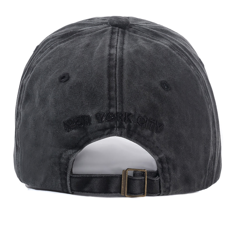 2025 New York Washed Cotton Cap For Men